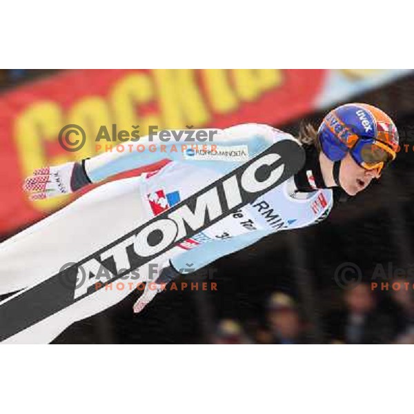 Tom Hilde (NOR) at last ski flying competiton on Planica Flying Hill (215 Meters) in season 2007-2008. Planica, Slovenia 16.3.2008. Photo by Ales Fevzer 