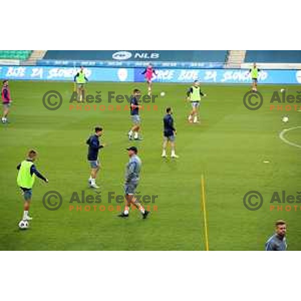 Matjaz Kek, Head coach of Slovenia Football team during practice session before first match in UEFA Nations League in Ljubljana, Slovenia on September 2, 2020