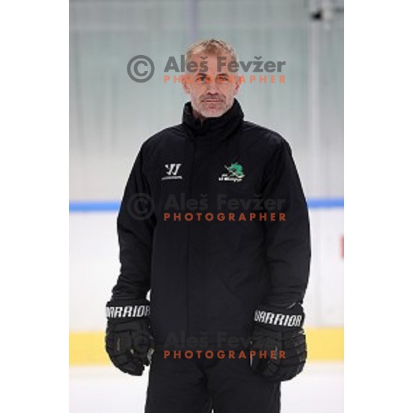 Ivo Jan, head coach of HK SZ Olimpija ice-hockey team for 2020-2021 season in Hala Tivoli, Ljubljana, Slovenia on September 7, 2020