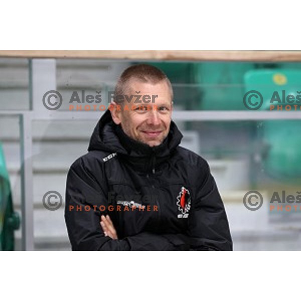Mitja Sivic during Slovenian Cup Final ice-hockey match between SIJ Acroni Jesenice and MK Bled in Ljubljana, Slovenia on September 19, 2020