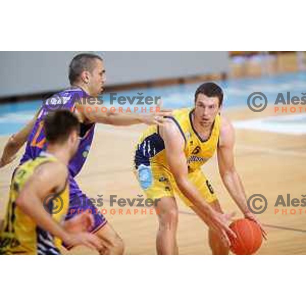 during 1.SKL basketball match between Koper Primorska and Helios Suns in Bonifika Arena, Koper on September 27, 2020