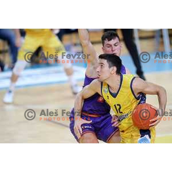 during 1.SKL basketball match between Koper Primorska and Helios Suns in Bonifika Arena, Koper on September 27, 2020