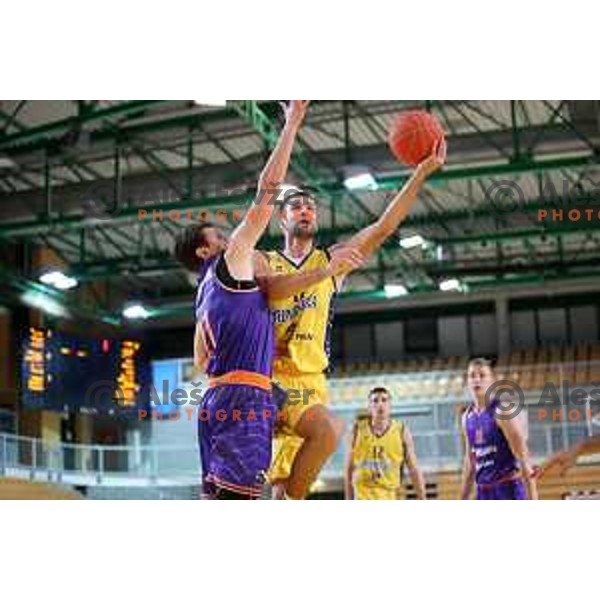 during 1.SKL basketball match between Koper Primorska and Helios Suns in Bonifika Arena, Koper on September 27, 2020
