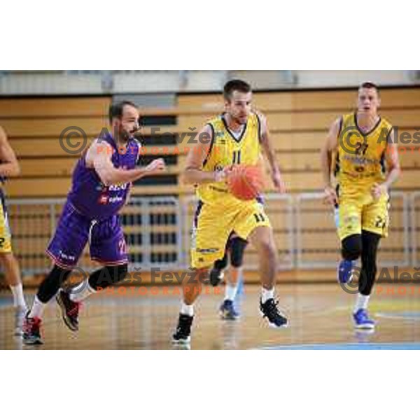 during 1.SKL basketball match between Koper Primorska and Helios Suns in Bonifika Arena, Koper on September 27, 2020