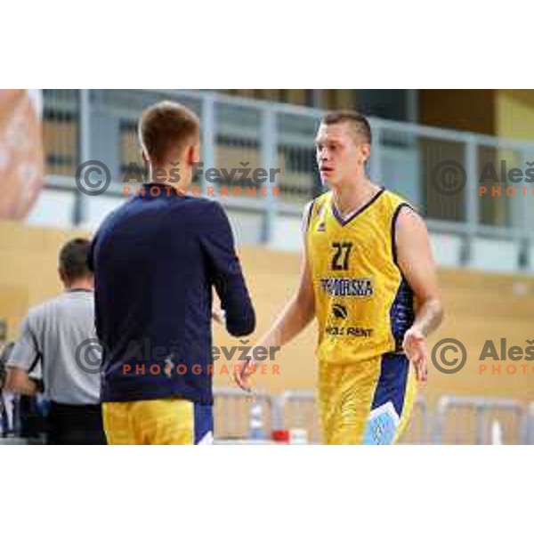 during 1.SKL basketball match between Koper Primorska and Helios Suns in Bonifika Arena, Koper on September 27, 2020