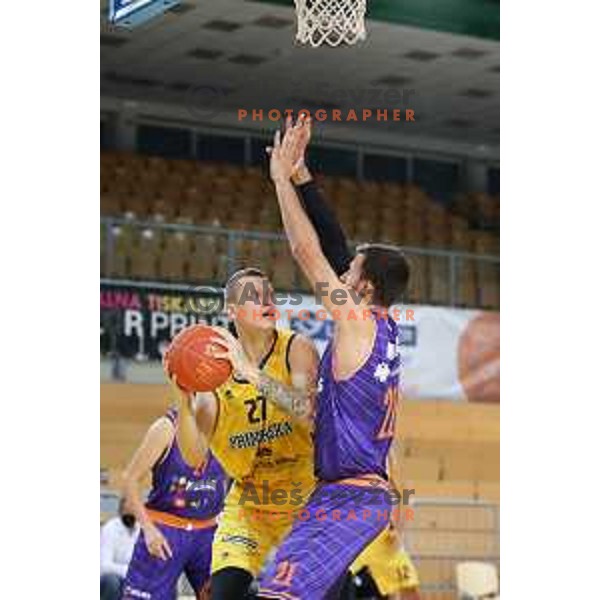 during 1.SKL basketball match between Koper Primorska and Helios Suns in Bonifika Arena, Koper on September 27, 2020