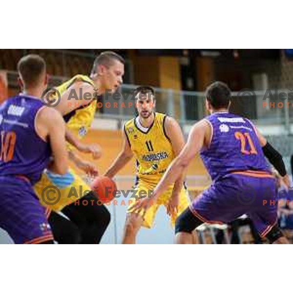 during 1.SKL basketball match between Koper Primorska and Helios Suns in Bonifika Arena, Koper on September 27, 2020