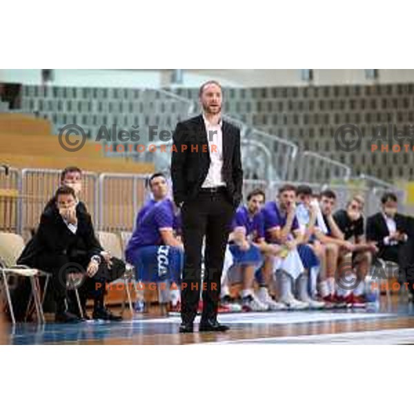 during 1.SKL basketball match between Koper Primorska and Helios Suns in Bonifika Arena, Koper on September 27, 2020