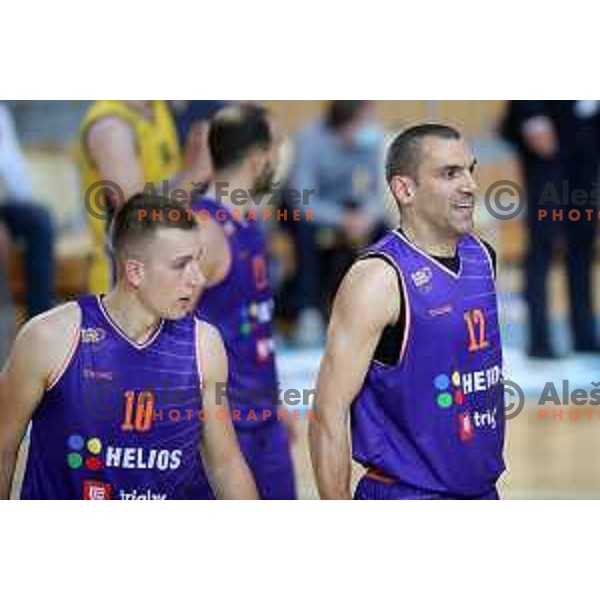 during 1.SKL basketball match between Koper Primorska and Helios Suns in Bonifika Arena, Koper on September 27, 2020