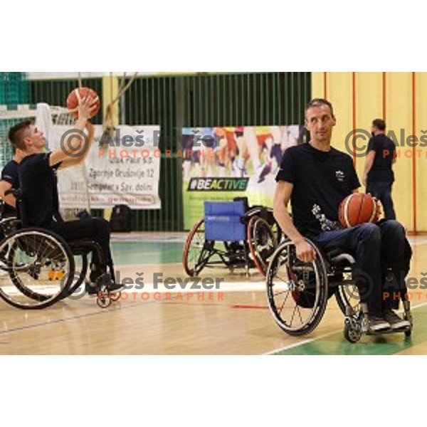 Day of Sports with members of Slovenia Paraolympic team in Zalec sports hall on September 28, 2020