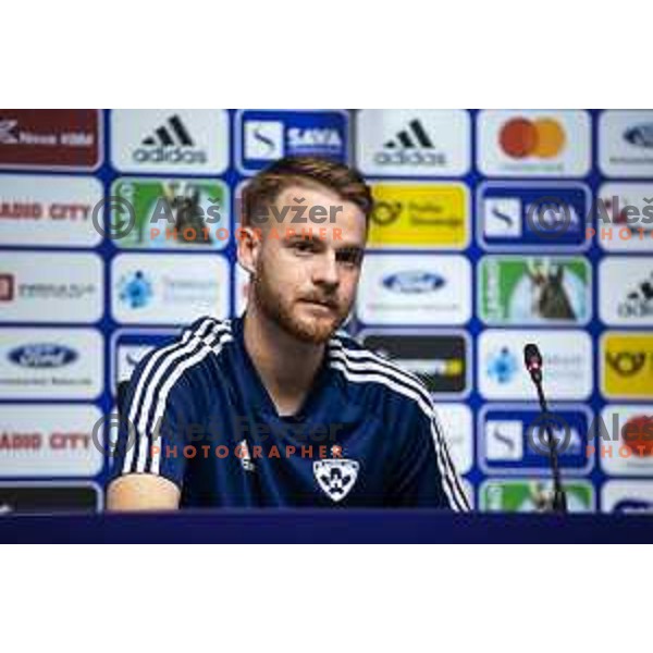 Rudi Vancas Pozeg during NK Maribor press conference prior to football derby against Olimpija Ljubljana in Ljudski vrt, Maribor, Slovenia on October 2, 2020