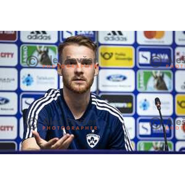 Rudi Vancas Pozeg during NK Maribor press conference prior to football derby against Olimpija Ljubljana in Ljudski vrt, Maribor, Slovenia on October 2, 2020