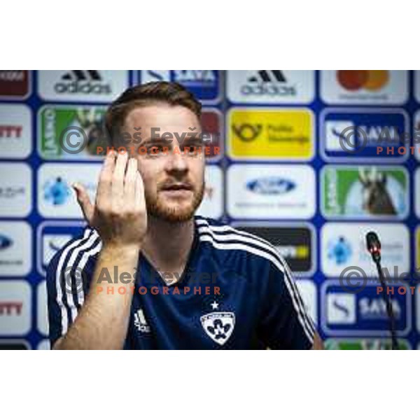 Rudi Vancas Pozeg during NK Maribor press conference prior to football derby against Olimpija Ljubljana in Ljudski vrt, Maribor, Slovenia on October 2, 2020