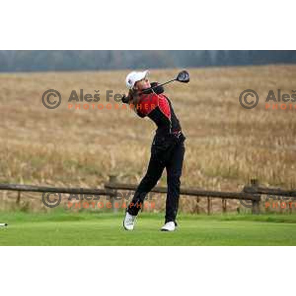Paula Schulz-Hanssen (GER), winner of European Ladies Amateur Championship at Cubo golf course, Ljubljana, Slovenia on October 3, 2020