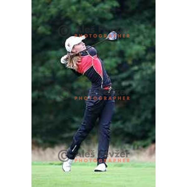 Paula Schulz-Hanssen (GER), winner of European Ladies Amateur Championship at Cubo golf course, Ljubljana, Slovenia on October 3, 2020