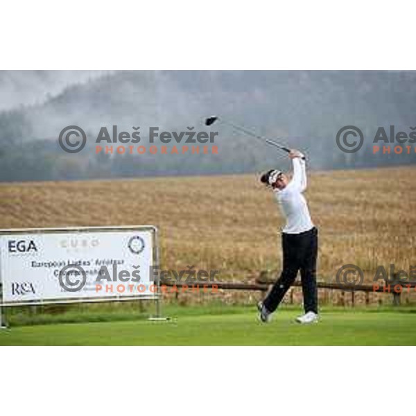 Chloe Salort (FRA), runner-up of European Ladies Amateur Championship at Cubo golf course, Ljubljana, Slovenia on October 3, 2020
