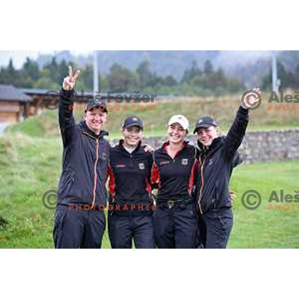 Paula Schulz-Hanssen (GER), winner of European Ladies Amateur Championship at Cubo golf course, Ljubljana, Slovenia on October 3, 2020