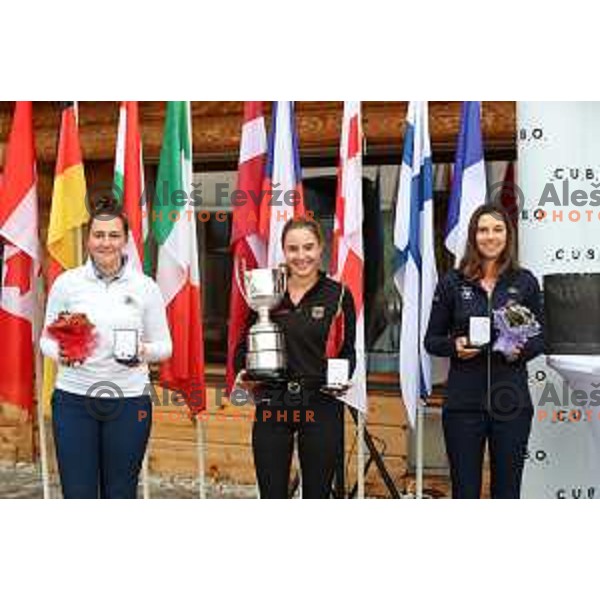 Paula Schulz-Hanssen (GER), winner of European Ladies Amateur Championship at Cubo golf course, Ljubljana, Slovenia on October 3, 2020