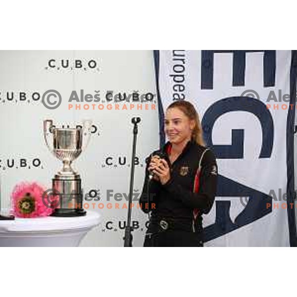 Paula Schulz-Hanssen (GER), winner of European Ladies Amateur Championship at Cubo golf course, Ljubljana, Slovenia on October 3, 2020