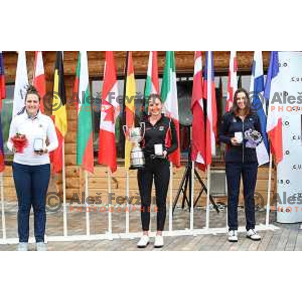 Paula Schulz-Hanssen (GER), winner of European Ladies Amateur Championship at Cubo golf course, Ljubljana, Slovenia on October 3, 2020
