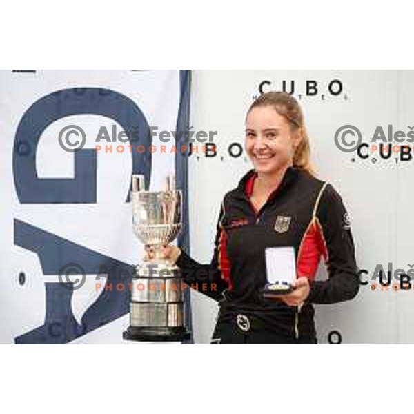 Paula Schulz-Hanssen (GER), winner of European Ladies Amateur Championship at Cubo golf course, Ljubljana, Slovenia on October 3, 2020