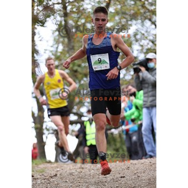 Spanring competes at Smarna gora mountain race in Ljubljana, Slovenia on October 10, 2020