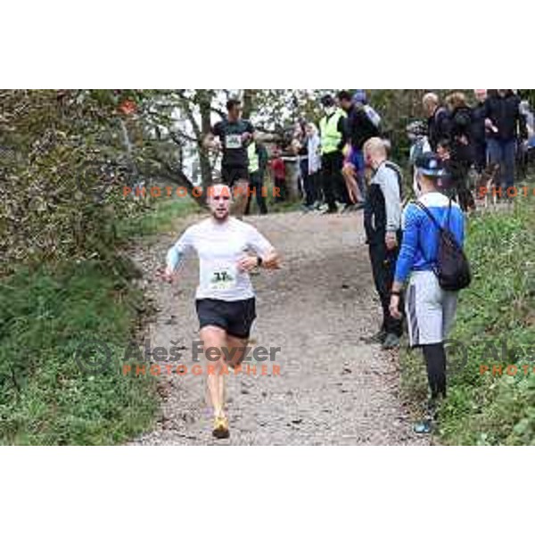 competes at Smarna gora mountain race in Ljubljana, Slovenia on October 10, 2020