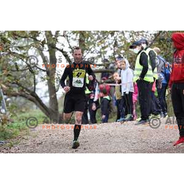 competes at Smarna gora mountain race in Ljubljana, Slovenia on October 10, 2020
