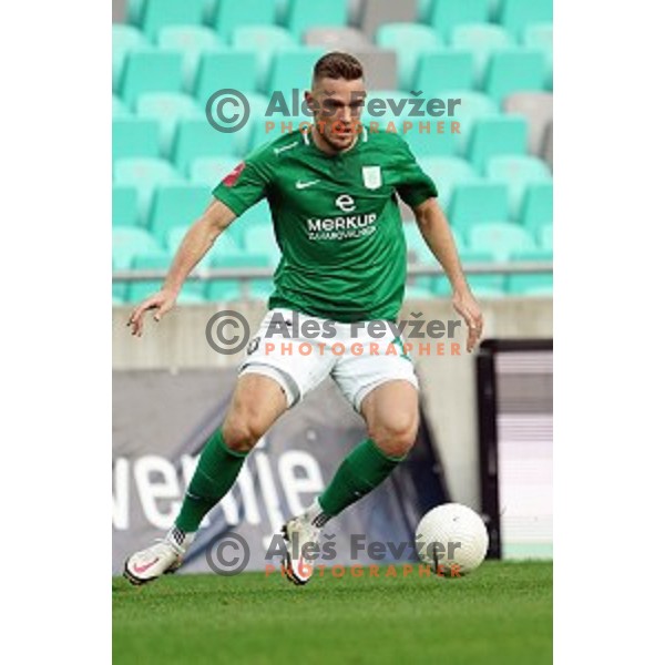Timi Max Elsnik during Prva Liga Telekom Slovenije 2020-2021 football match between Olimpija and Celje in SRC Stozice, Ljubljana, Slovenia on October 18, 2020