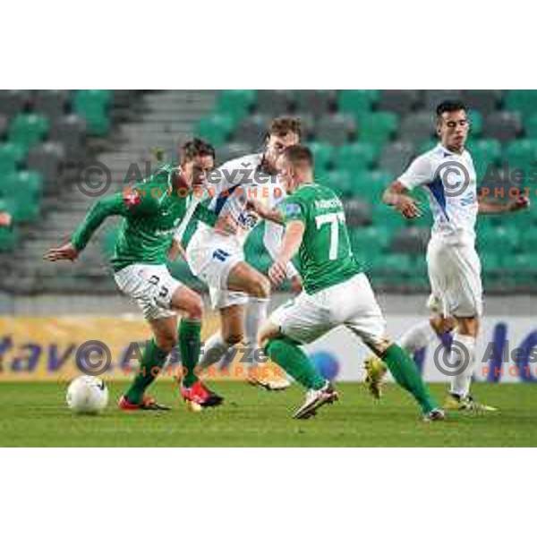 during Prva Liga Telekom Slovenije 2020-2021 football match between Olimpija and Celje in SRC Stozice, Ljubljana, Slovenia on October 18, 2020