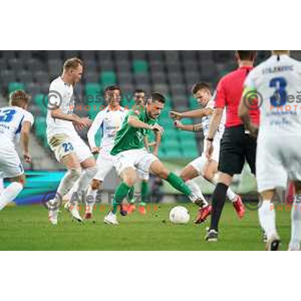Timi Max Elsnik during Prva Liga Telekom Slovenije 2020-2021 football match between Olimpija and Celje in SRC Stozice, Ljubljana, Slovenia on October 18, 2020