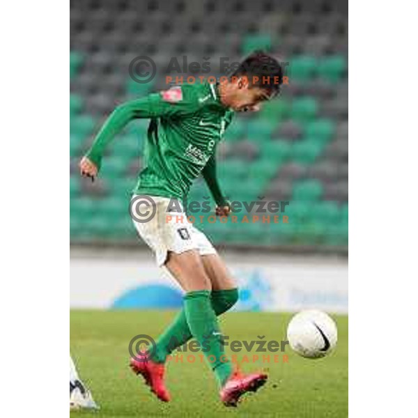 Mihail Caimacov during Prva Liga Telekom Slovenije 2020-2021 football match between Olimpija and Celje in SRC Stozice, Ljubljana, Slovenia on October 18, 2020