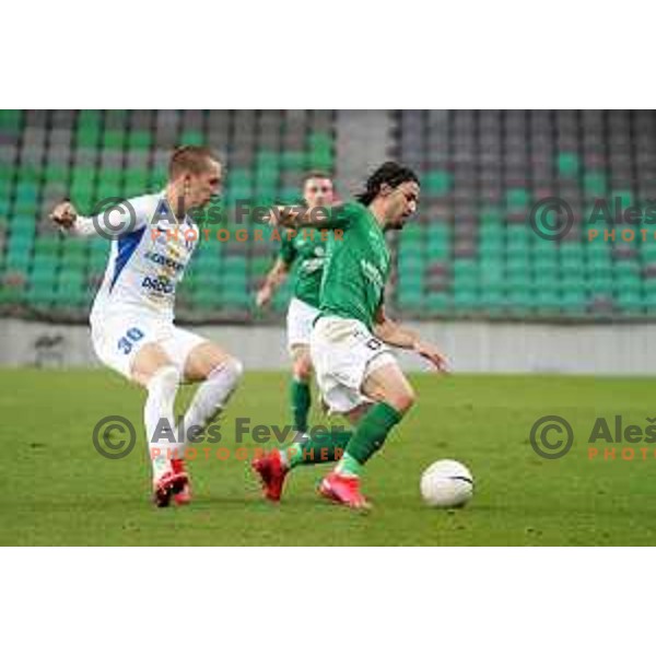 Ante Vukusic during Prva Liga Telekom Slovenije 2020-2021 football match between Olimpija and Celje in SRC Stozice, Ljubljana, Slovenia on October 18, 2020