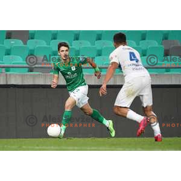 Radivoj Bosic during Prva Liga Telekom Slovenije 2020-2021 football match between Olimpija and Celje in SRC Stozice, Ljubljana, Slovenia on October 18, 2020