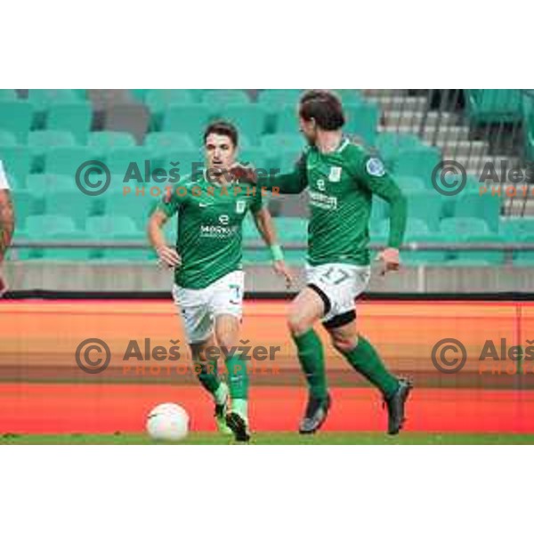 Radivoj Bosic during Prva Liga Telekom Slovenije 2020-2021 football match between Olimpija and Celje in SRC Stozice, Ljubljana, Slovenia on October 18, 2020