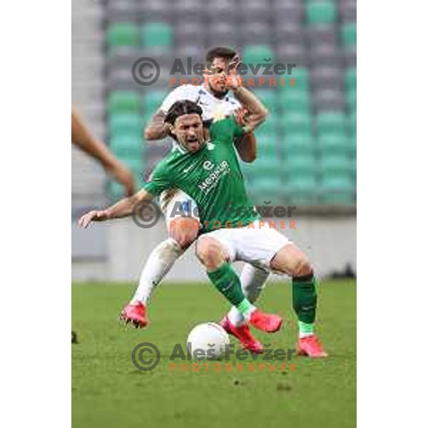 Ante Vukusic during Prva Liga Telekom Slovenije 2020-2021 football match between Olimpija and Celje in SRC Stozice, Ljubljana, Slovenia on October 18, 2020