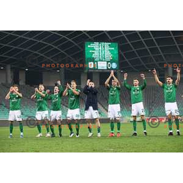 during Prva Liga Telekom Slovenije 2020-2021 football match between Olimpija and Celje in SRC Stozice, Ljubljana, Slovenia on October 18, 2020