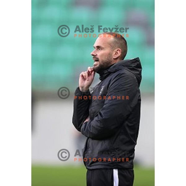 Dino Skender during Prva Liga Telekom Slovenije 2020-2021 football match between Olimpija and Bravo in Ljubljana, Slovenia on October 29, 2020