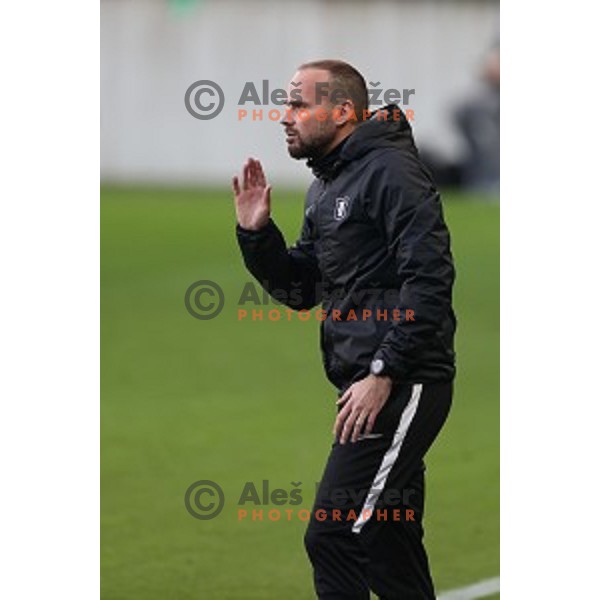Dino Skender during Prva Liga Telekom Slovenije 2020-2021 football match between Olimpija and Bravo in Ljubljana, Slovenia on October 29, 2020