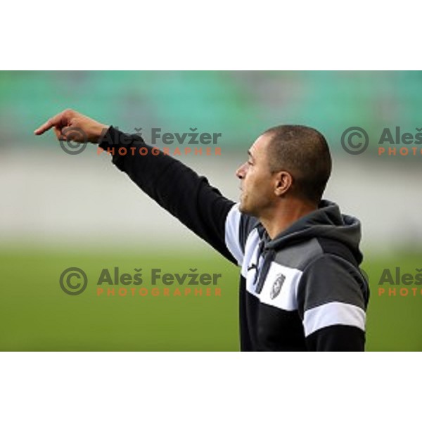 Dejan Grabic during Prva Liga Telekom Slovenije 2020-2021 football match between Olimpija and Bravo in Ljubljana, Slovenia on October 29, 2020