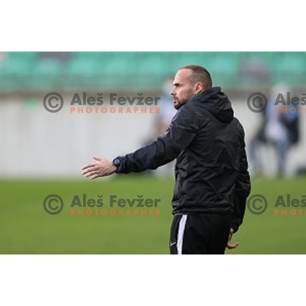 Dino Skender during Prva Liga Telekom Slovenije 2020-2021 football match between Olimpija and Bravo in Ljubljana, Slovenia on October 29, 2020