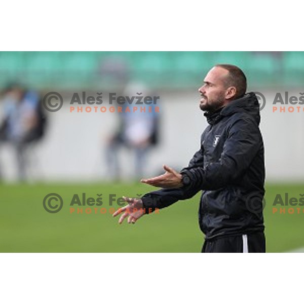 Dino Skender during Prva Liga Telekom Slovenije 2020-2021 football match between Olimpija and Bravo in Ljubljana, Slovenia on October 29, 2020