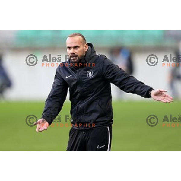 Dino Skender during Prva Liga Telekom Slovenije 2020-2021 football match between Olimpija and Bravo in Ljubljana, Slovenia on October 29, 2020