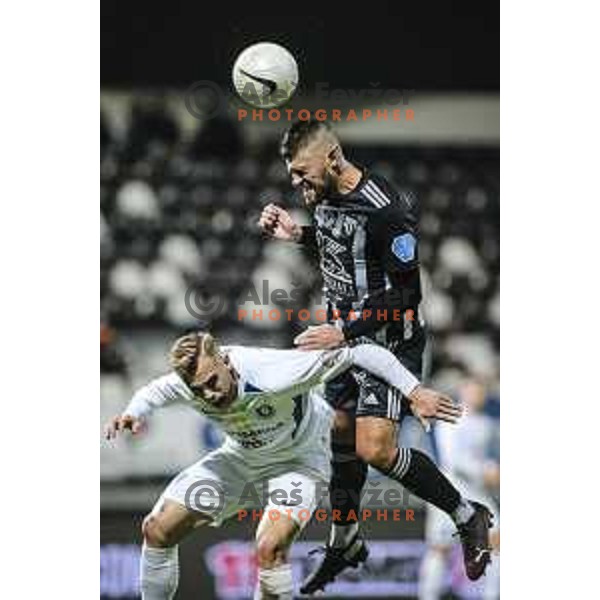 Amadej Marosa in action during Prva liga Telekom Slovenije football match between Mura and Celje in Fazanerije, Murska Sobota, Slovenia on November 2, 2020