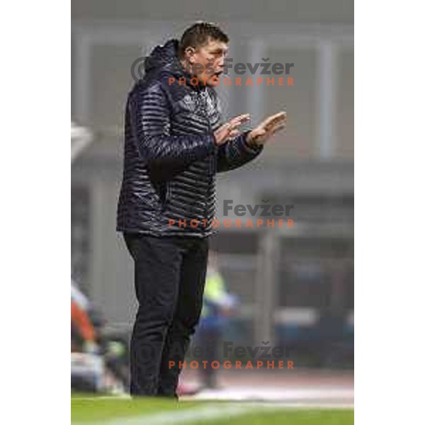Gordan Petric during Prva Liga Telekom Slovenije 2002-2021 football match between Gorica and Olimpija in Nova Gorica, Slovenia on November 3, 2020