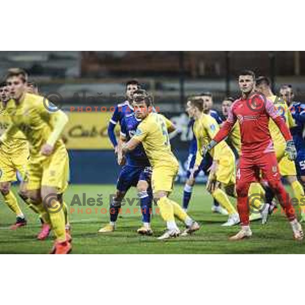 Janez Pisek in action during Prva liga Telekom Slovenije football match between Maribor and Domzale in Ljudski vrt, Maribor, Slovenia on November 7, 2020