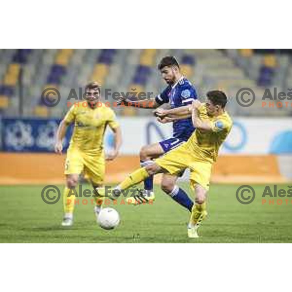 Rok Kronaveter in action during Prva liga Telekom Slovenije football match between Maribor and Domzale in Ljudski vrt, Maribor, Slovenia on November 7, 2020