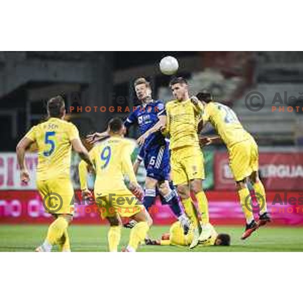 Aleks Pihler in action during Prva liga Telekom Slovenije football match between Maribor and Domzale in Ljudski vrt, Maribor, Slovenia on November 7, 2020