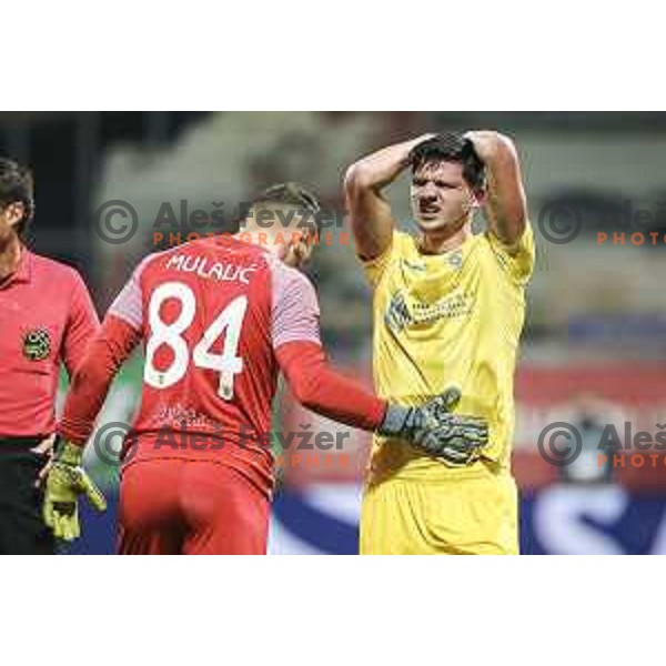in action during Prva liga Telekom Slovenije football match between Maribor and Domzale in Ljudski vrt, Maribor, Slovenia on November 7, 2020
