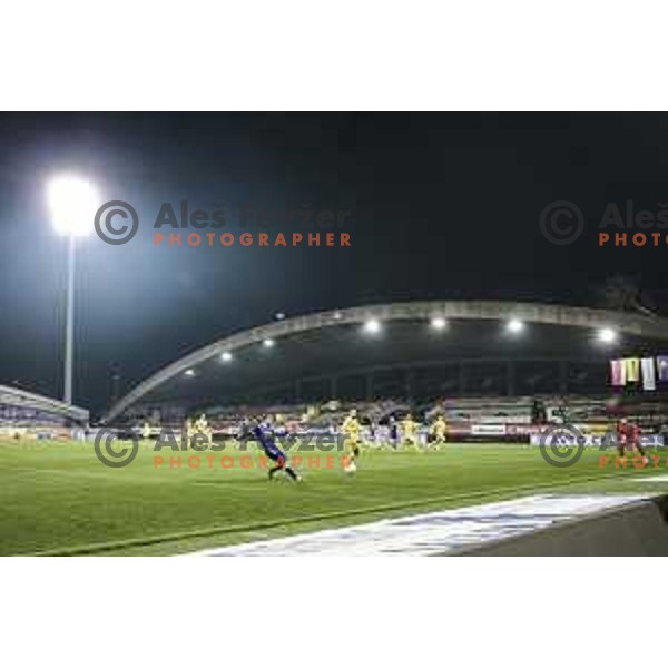in action during Prva liga Telekom Slovenije football match between Maribor and Domzale in Ljudski vrt, Maribor, Slovenia on November 7, 2020